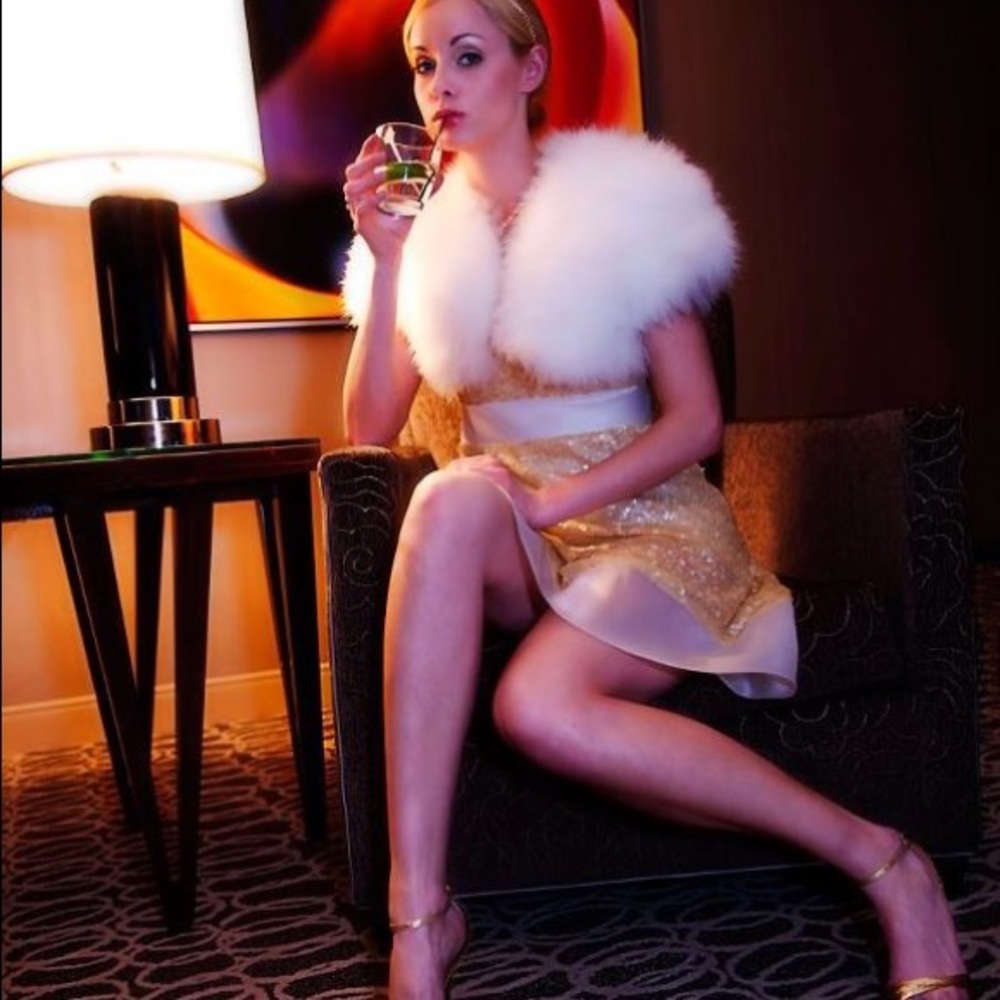 Beautiful One of a kind dress by Nina D Designs